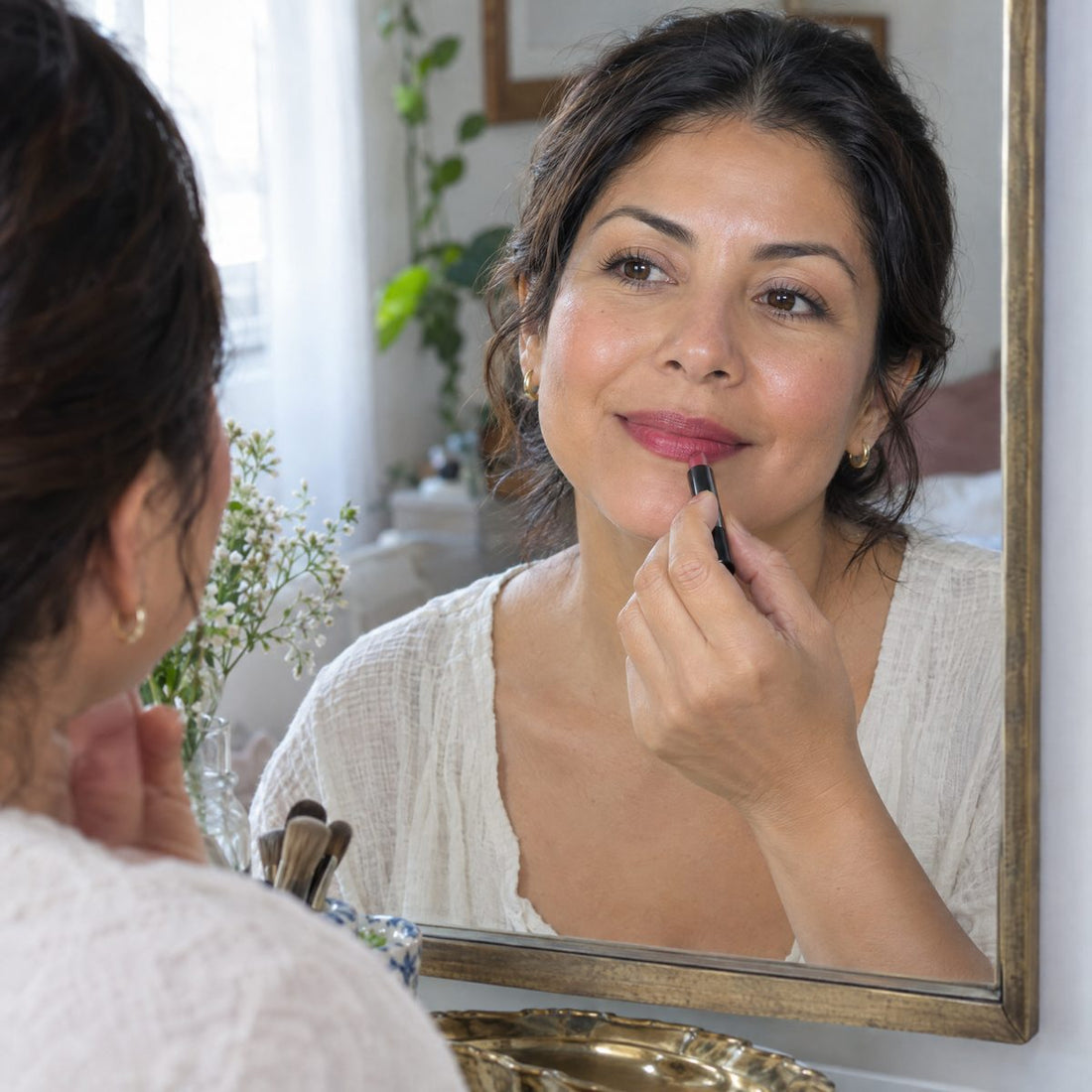 Necesitas menos maquillaje