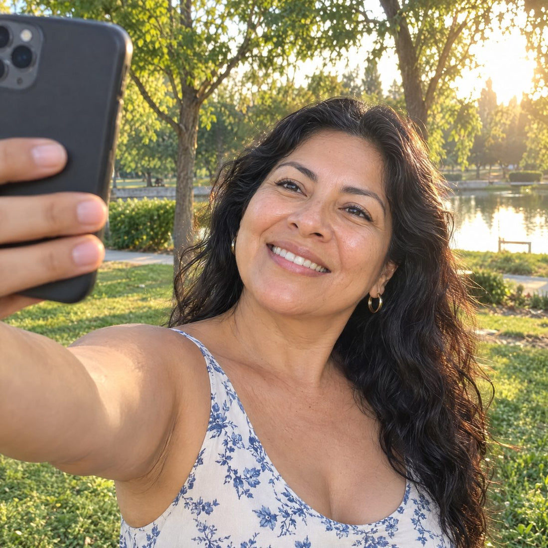Te gustas en las fotos sin filtro