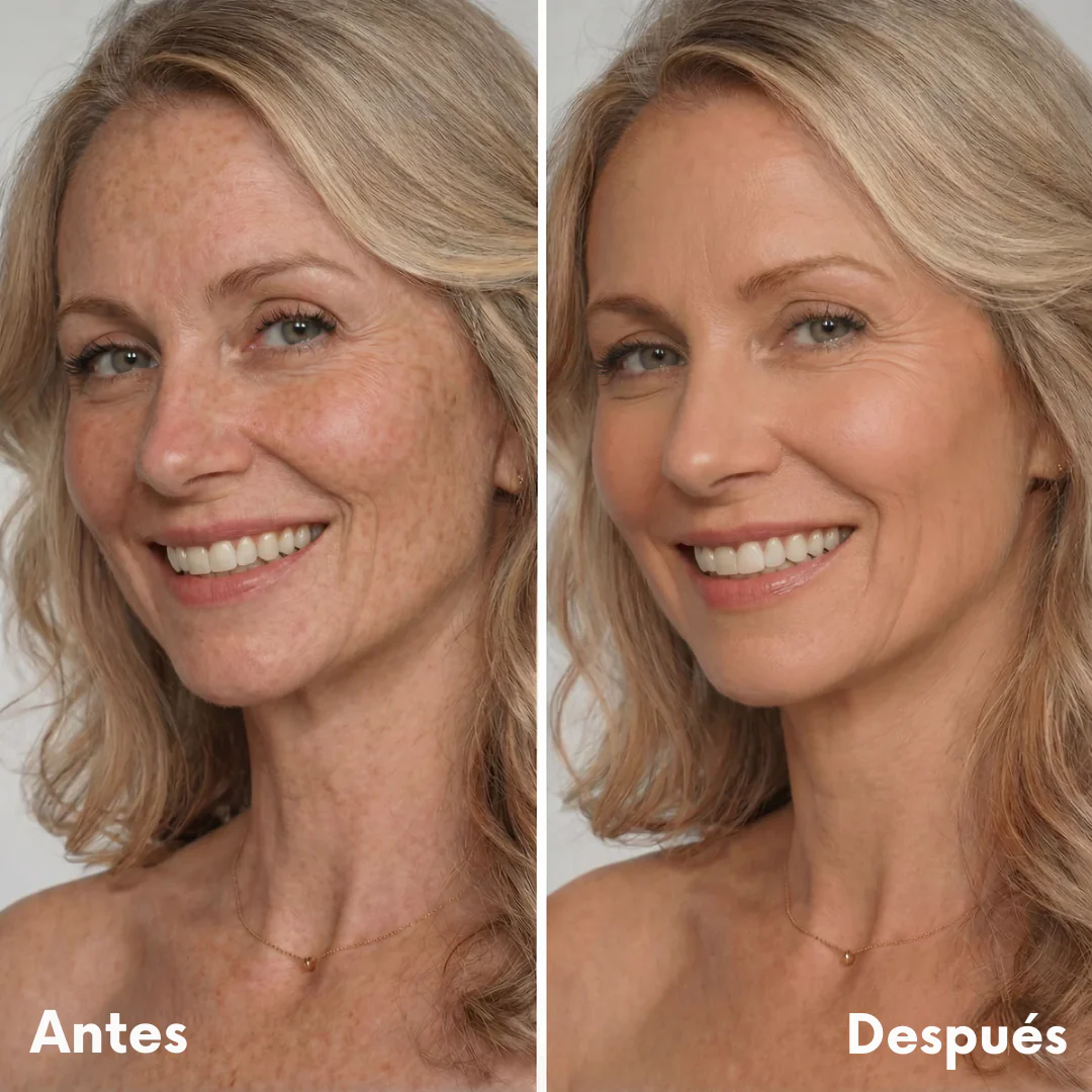 Base de Maquillaje Antiedad con SPF 50 – Se Adapta a tu Tono de Piel